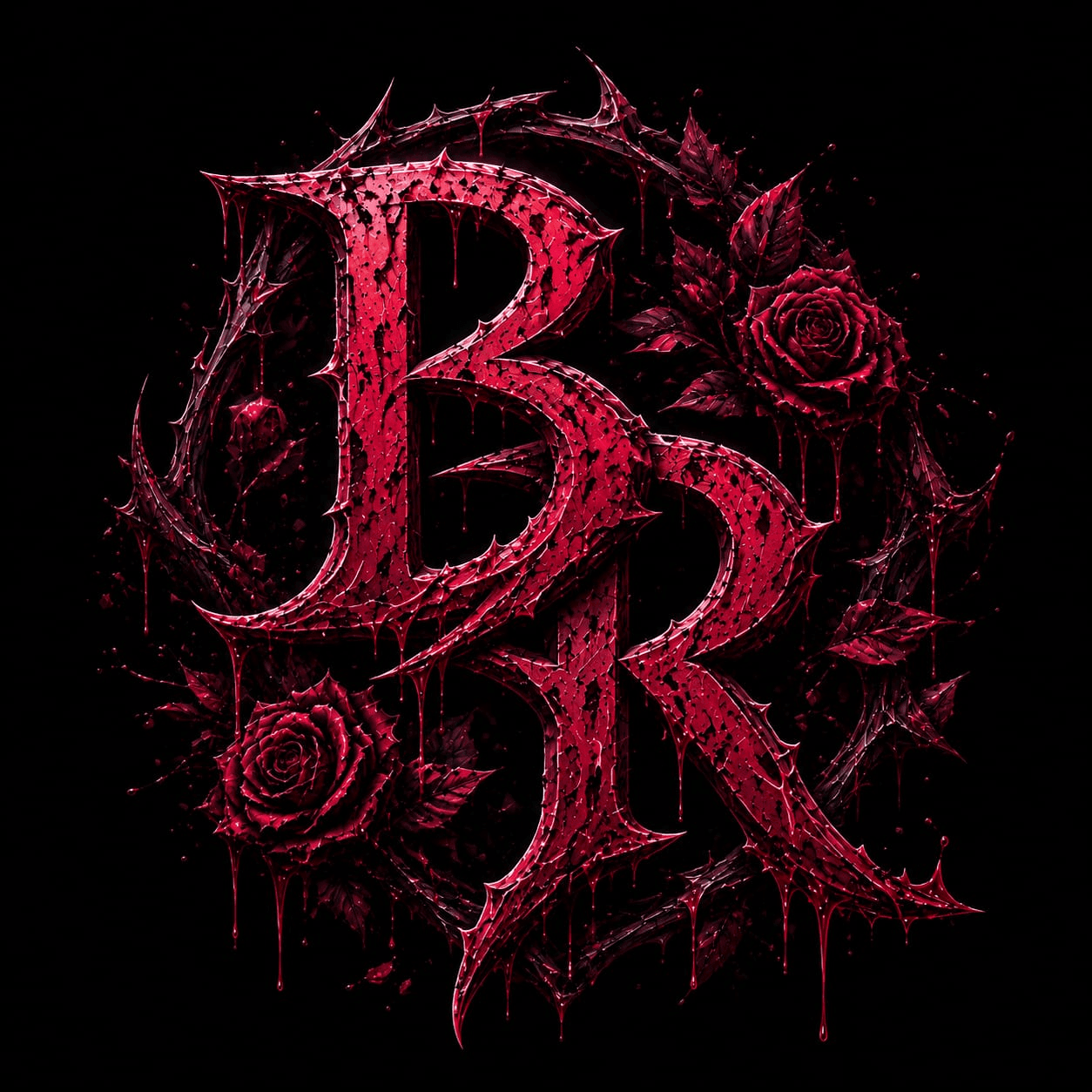 Logo de Blood & Roses