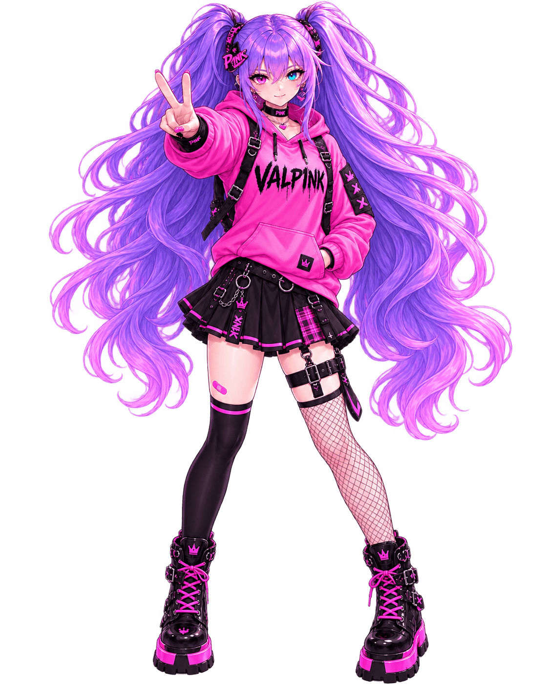 VALP1NK, personaje principal